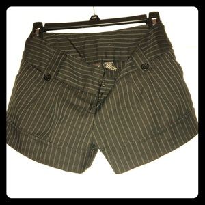 Tracy Evans striped shorts